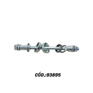 EIXO COMPLETO TRASEIRO C ESP 180MM CROM MF