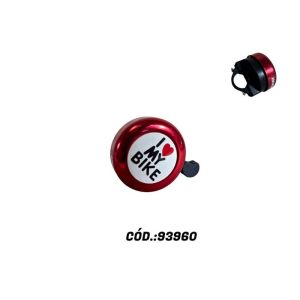 CAMPAINHA TRIN TRIN LOVE BIKE VM INVIK INVIKTUS