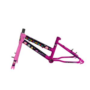 KIT 16 FEM V BRAKE BICOLOR ROSAPINK TURMA DO AMIGUINHO
