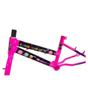 KIT 16 FEM V BRAKE ROSA CHICLETE TURMA DO AMIGUINHO