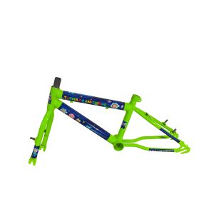 KIT 16 MASC V BRAKE VERDE NEON TURMA DO AMIGUINHO