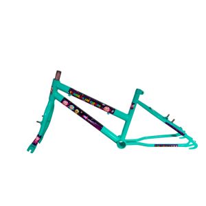 KIT 20 FEM V BRAKE AZUL TURQUESA TURMA DO AMIGUINHO